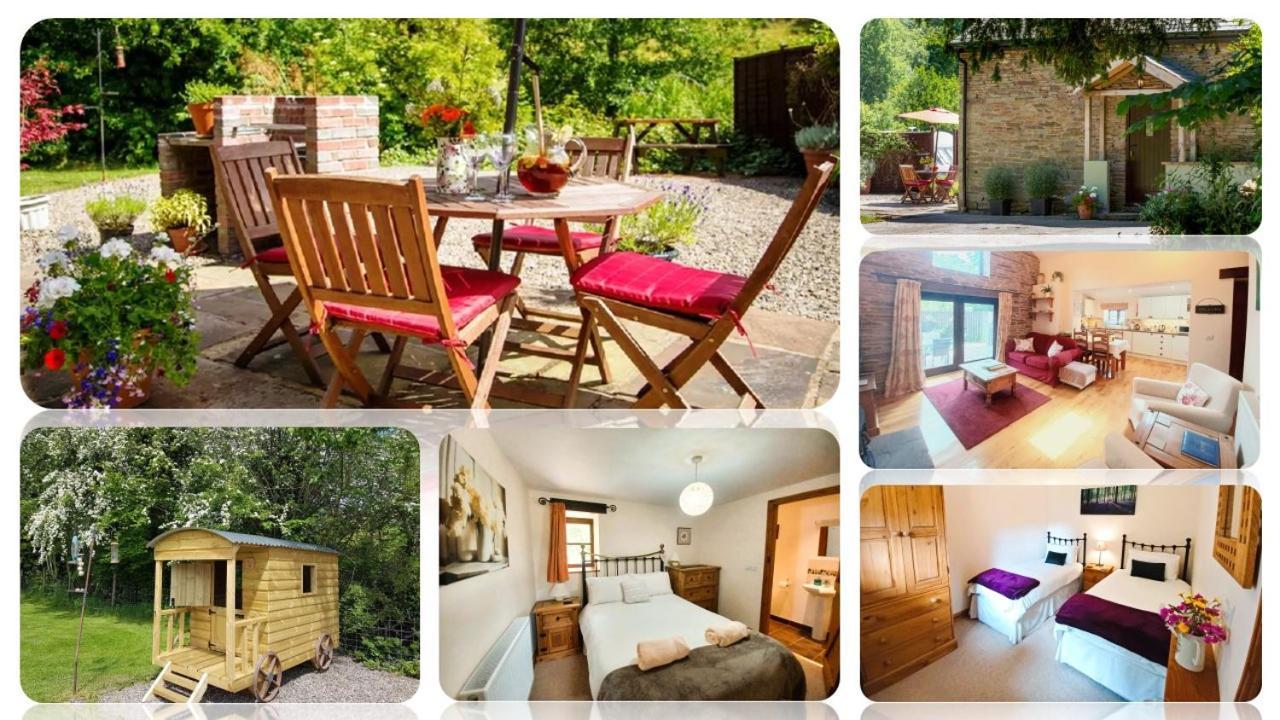 River Cottage@Cwm Mill - Riverside Family Holidays In The Black Mountains ヘレフォード エクステリア 写真
